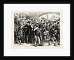 Landing of French Refugees at London Bridge, London, 1870 by Anonymous