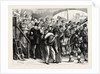 Landing of French Refugees at London Bridge, London, 1870 by Anonymous