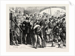 Landing of French Refugees at London Bridge, London, 1870 by Anonymous