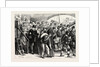 Landing of French Refugees at London Bridge, London, 1870 by Anonymous