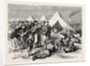 French Prisoners of War in the Camp of Wahn, Near Cologne, Germany, 1870 by Anonymous