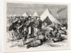 French Prisoners of War in the Camp of Wahn, Near Cologne, Germany, 1870 by Anonymous
