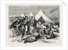 French Prisoners of War in the Camp of Wahn, Near Cologne, Germany, 1870 by Anonymous