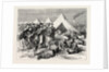 French Prisoners of War in the Camp of Wahn, Near Cologne, Germany, 1870 by Anonymous