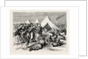 French Prisoners of War in the Camp of Wahn, Near Cologne, Germany, 1870 by Anonymous
