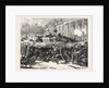 Prussian Barricade at the Chateau Meudon: The Noise of a Shell, 1870 by Anonymous
