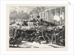 Prussian Barricade at the Chateau Meudon: The Noise of a Shell, 1870 by Anonymous