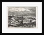 View of Paris from Prince Napoleon's Garden at Meudon, France, 1870 by Anonymous