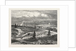 View of Paris from Prince Napoleon's Garden at Meudon, France, 1870 by Anonymous