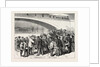 Inside Paris, France: Two Sous for a Peep at the Prussians, 1870 by Anonymous