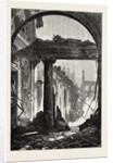 Ruins of the Palace of St. Cloud, France, 1870 by Anonymous