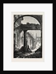 Ruins of the Palace of St. Cloud, France, 1870 by Anonymous