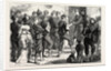 Life in Tours, France: Distribution of Arms at the Gate of the College, 1870 by Anonymous
