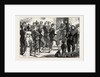 Life in Tours, France: Distribution of Arms at the Gate of the College, 1870 by Anonymous