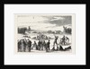 Life in Tours, France: Practising Shooting at a Captive Balloon, 1870 by Anonymous