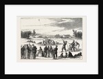 Life in Tours, France: Practising Shooting at a Captive Balloon, 1870 by Anonymous