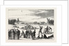 Life in Tours, France: Practising Shooting at a Captive Balloon, 1870 by Anonymous