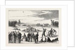 Life in Tours, France: Practising Shooting at a Captive Balloon, 1870 by Anonymous