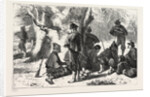 Advanced Post of Francs-Tireurs in the Forest of Orleans, 1870 by Anonymous