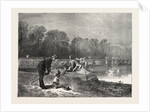 The L'Entente Cordiale: The Babe and the Bugbear, Bismarck, 1870 by Anonymous