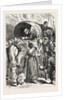 Selling Milk in the Street, Paris, France, 1870 by Anonymous