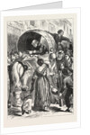 Selling Milk in the Street, Paris, France, 1870 by Anonymous