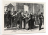 Serving Soup in the Faubourg Poissoniere, Paris, France, 1870 by Anonymous