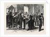 Serving Soup in the Faubourg Poissoniere, Paris, France, 1870 by Anonymous