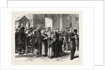 Serving Soup in the Faubourg Poissoniere, Paris, France, 1870 by Anonymous