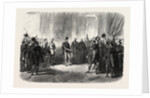 Reception of Hungarian Nobles by the Emperor of Austria at Budapest, Hungary by Anonymous