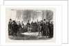 Reception of Hungarian Nobles by the Emperor of Austria at Budapest, Hungary by Anonymous