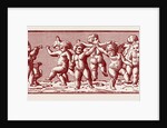 Freize Round the State Round the State Apartments of Buckingham Palace, UK, 1865: East Wall, No. 4 by Anonymous