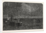 Illumination of the Fleets at Spithead on the Evening of the Grand Admiralty Banquet, UK, 1865 by Anonymous