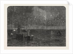 Illumination of the Fleets at Spithead on the Evening of the Grand Admiralty Banquet, UK, 1865 by Anonymous