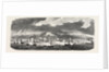 The French and British Fleets at Cherbourg, France: Sunrise in the Roadstead, Cherbourg: View of the Earthworks, the French Fleet Saluting, 1865 by Anonymous