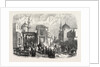 The Old Quarter of Cairo During the Prevalence of Cholera: The Ambulance of the French Consulate, Egypt by Anonymous
