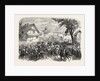 Returning from Baden Races the Village Iffezheim, Germany, 1865 by Anonymous