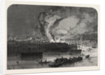 The Late Great Fire at Constantinople, Istanbul, Turkey, 1865 by Anonymous