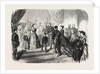 Meeting of the French and Spanish Royal Families in the Hotel De Ville, St. Sebastian, 1865 by Anonymous