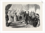 Meeting of the French and Spanish Royal Families in the Hotel De Ville, St. Sebastian, 1865 by Anonymous