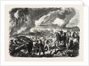 Burning of Cork-Tree Forests, in the District of Jemappes, Philipville, Algeria, 1865 by Anonymous