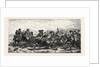 Charge of Artillery of the French Guard in the Battle of Traktir During the Crimean War by Anonymous