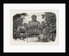 The Daiboutz, a Bronze Colossal Statue on the Site of the Old Capital of the Tycoons, Japan, 1865 by Anonymous