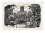 The Daiboutz, a Bronze Colossal Statue on the Site of the Old Capital of the Tycoons, Japan, 1865 by Anonymous