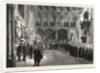 Funeral of Lord Palmerston: The Procession to the Grave in the Interior of Westminster Abbey, London, 1865 by Anonymous