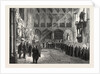 Funeral of Lord Palmerston: The Procession to the Grave in the Interior of Westminster Abbey, London, 1865 by Anonymous