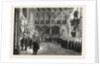 Funeral of Lord Palmerston: The Procession to the Grave in the Interior of Westminster Abbey, London, 1865 by Anonymous