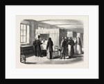Visit of the Emperor of the French to the Cholera Wards of the Hotel Dieu, France, 1865 by Anonymous