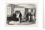 Visit of the Emperor of the French to the Cholera Wards of the Hotel Dieu, France, 1865 by Anonymous