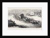 The Suez Railway: Coach Service in the Egyptian Desert, 1857 by Anonymous
